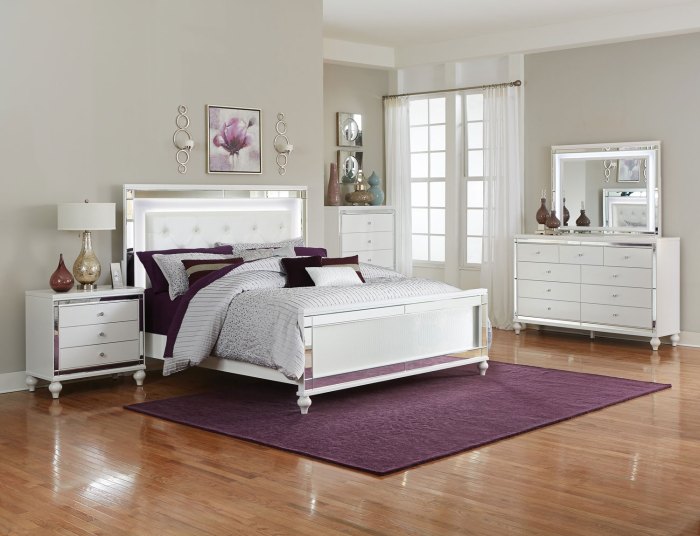 White Modern Bedroom Sets