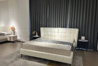 Minimalist platform bed and bedroom furniture