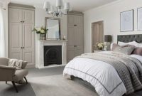 Bedroom furniture with built in wardrobe